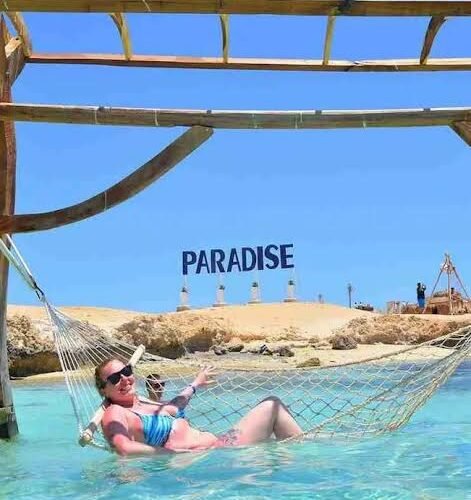 Paradise Island boat trip from Hurghada